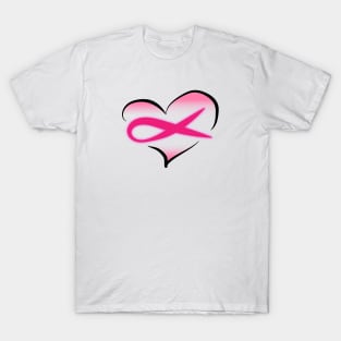Cancer pink ribbon T-Shirt